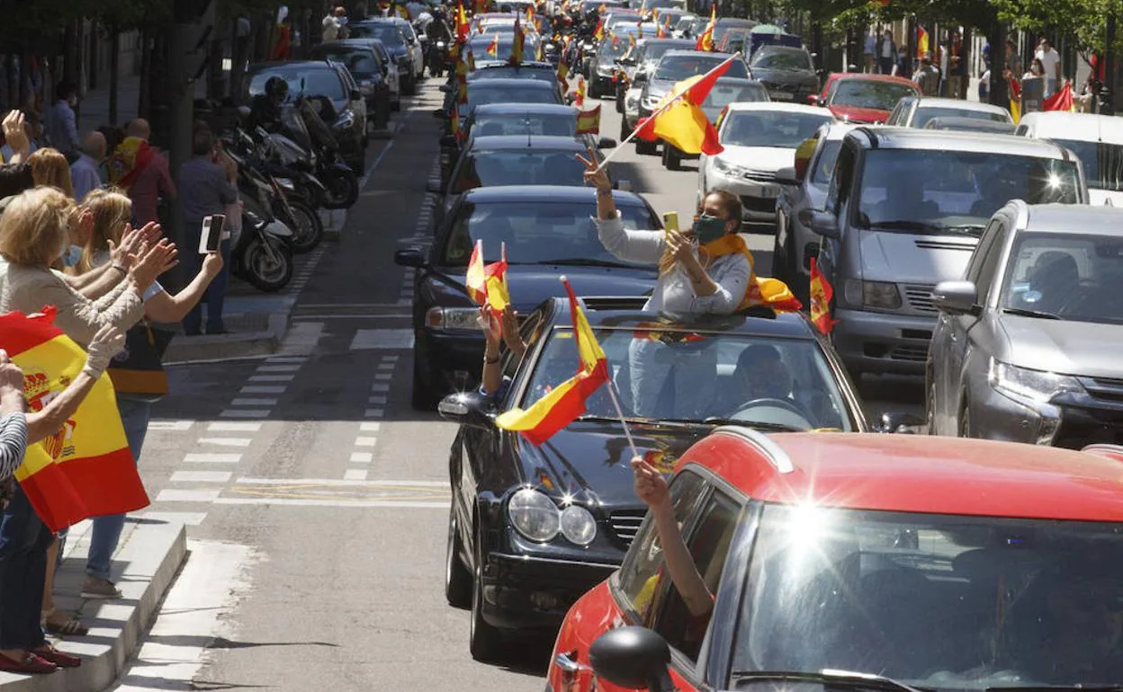 Coronavirus en Castilla y Le n La caravana de Vox a ade tensi n